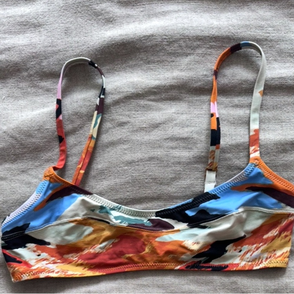 Solid & Striped Multicolor Elsa Bikini Top - image 2